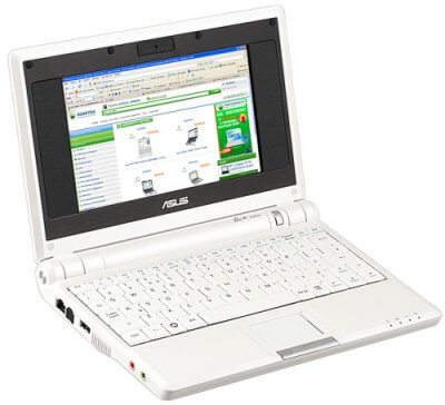 Замена разъема питания на ноутбуке Asus Eee PC 700